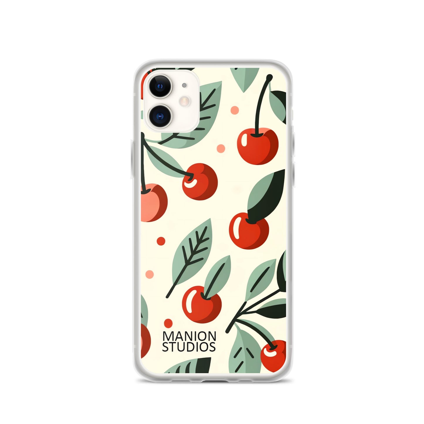 "Cherry Bliss" Manion Studios - Clear Case for iPhone®