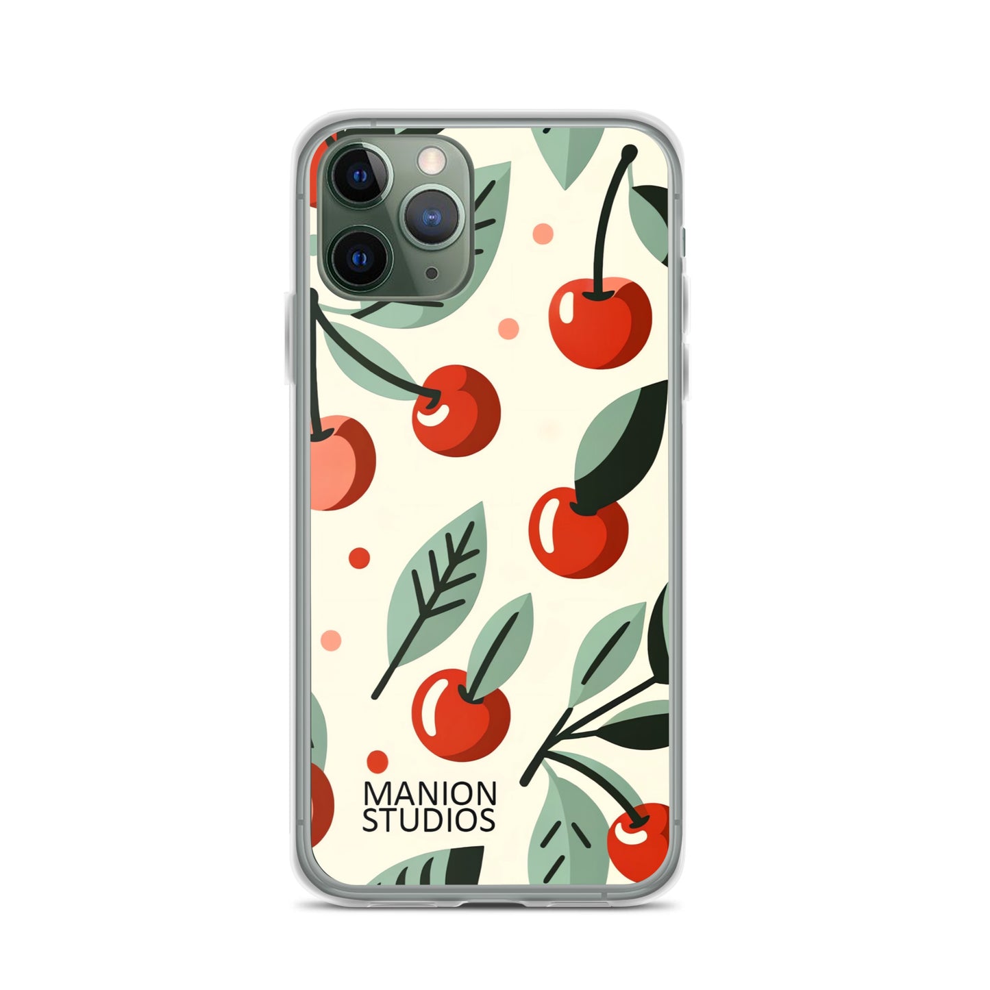 "Cherry Bliss" Manion Studios - Clear Case for iPhone®