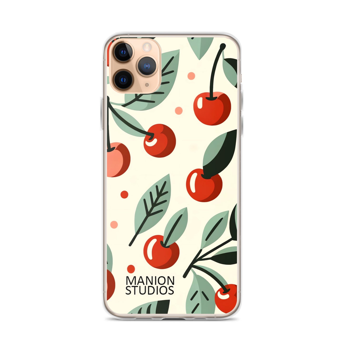 "Cherry Bliss" Manion Studios - Clear Case for iPhone®