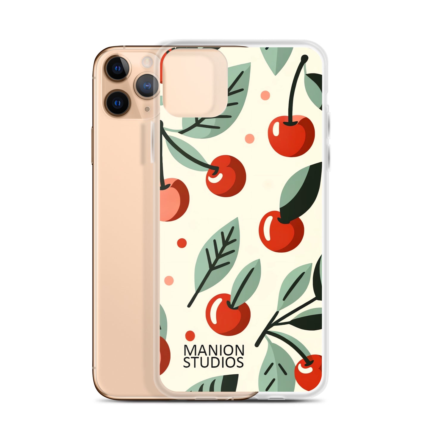"Cherry Bliss" Manion Studios - Clear Case for iPhone®