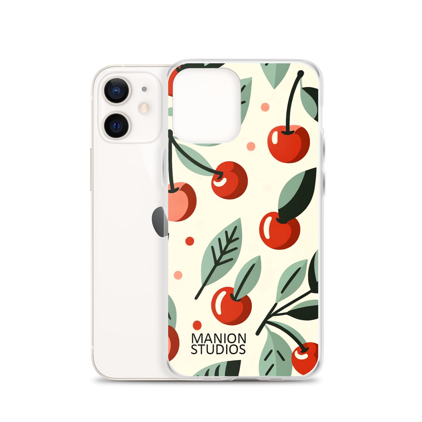 "Cherry Bliss" Manion Studios - Clear Case for iPhone®