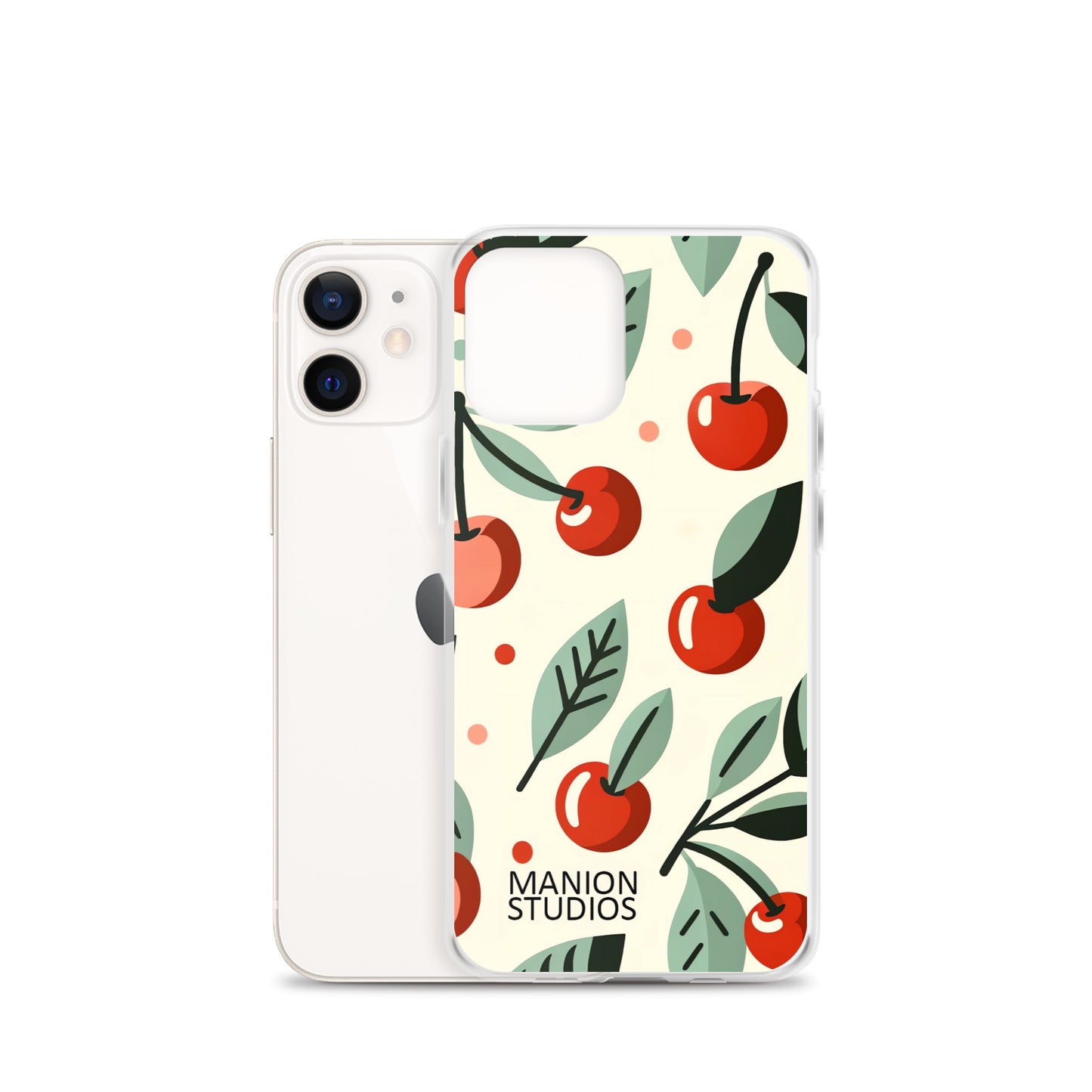"Cherry Bliss" Manion Studios - Clear Case for iPhone®
