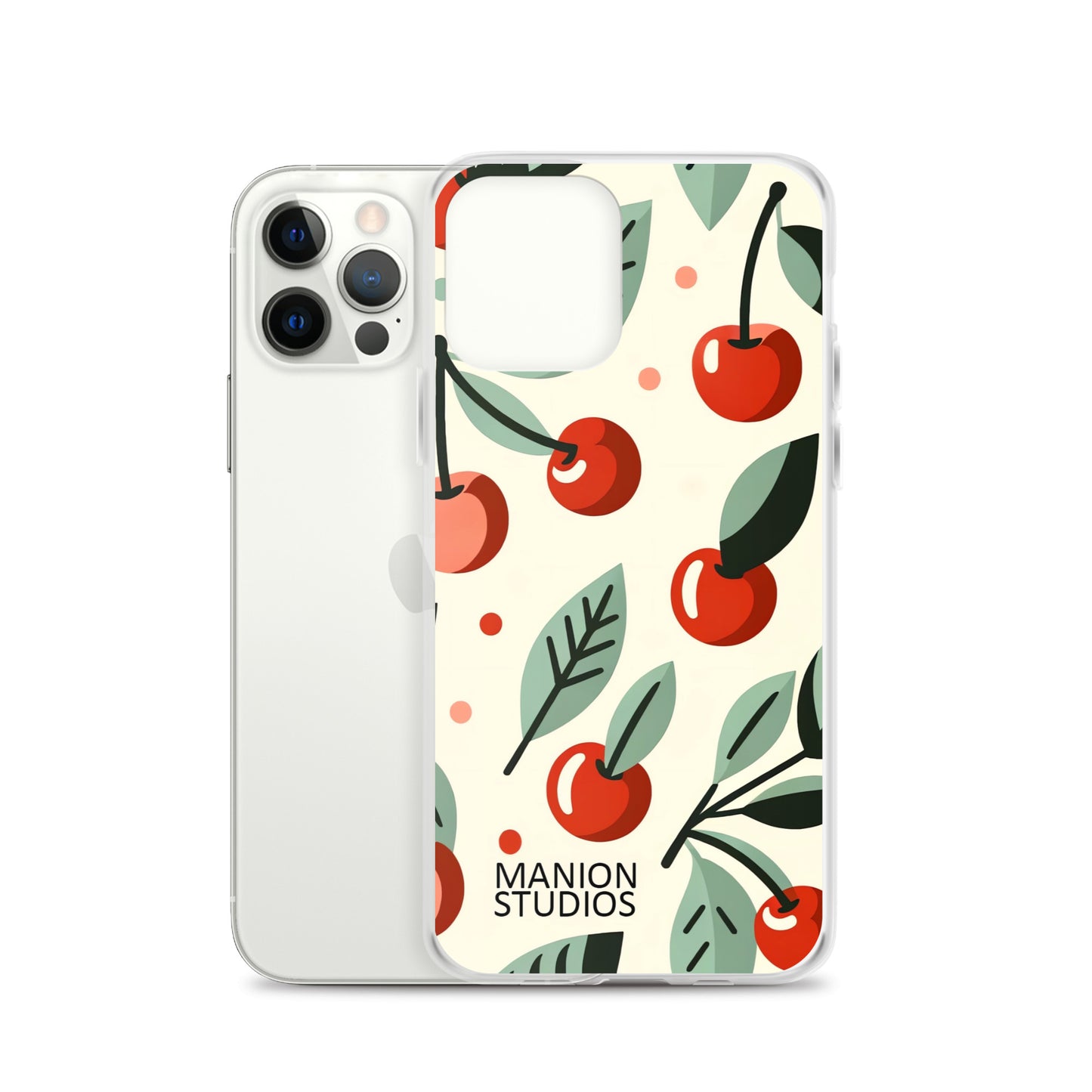 "Cherry Bliss" Manion Studios - Clear Case for iPhone®