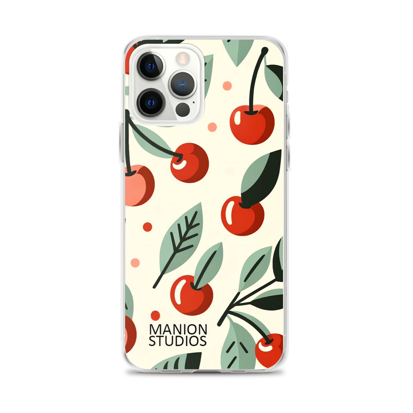 "Cherry Bliss" Manion Studios - Clear Case for iPhone®
