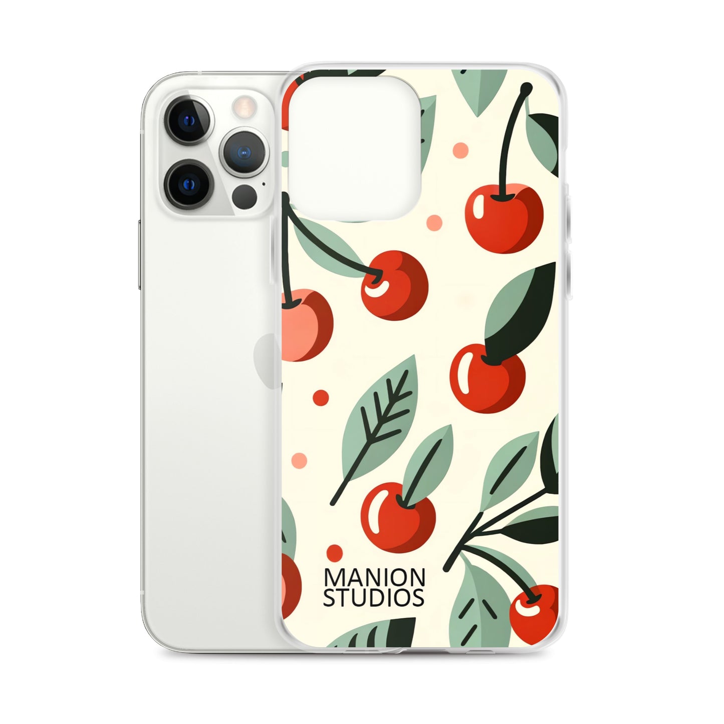 "Cherry Bliss" Manion Studios - Clear Case for iPhone®