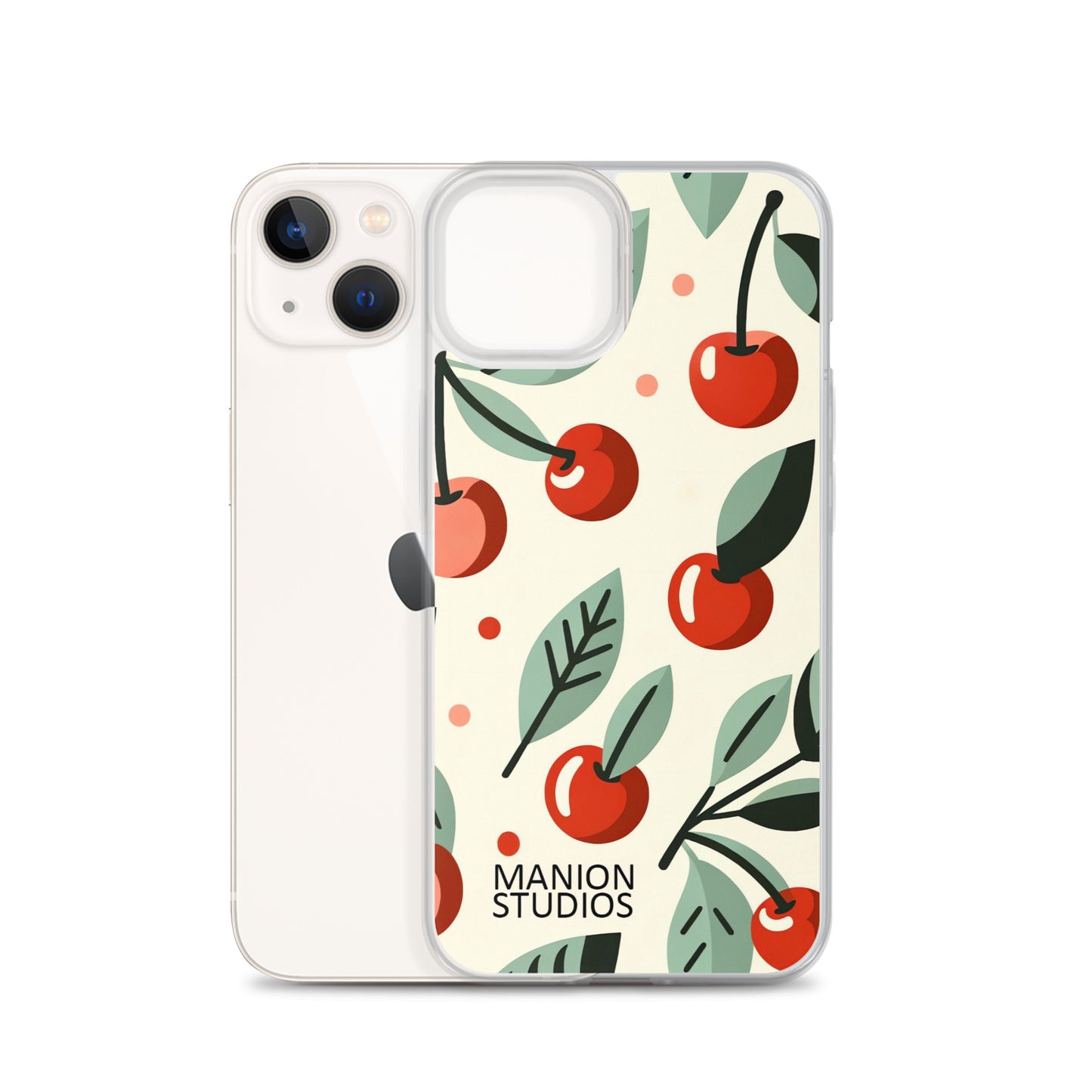 "Cherry Bliss" Manion Studios - Clear Case for iPhone®