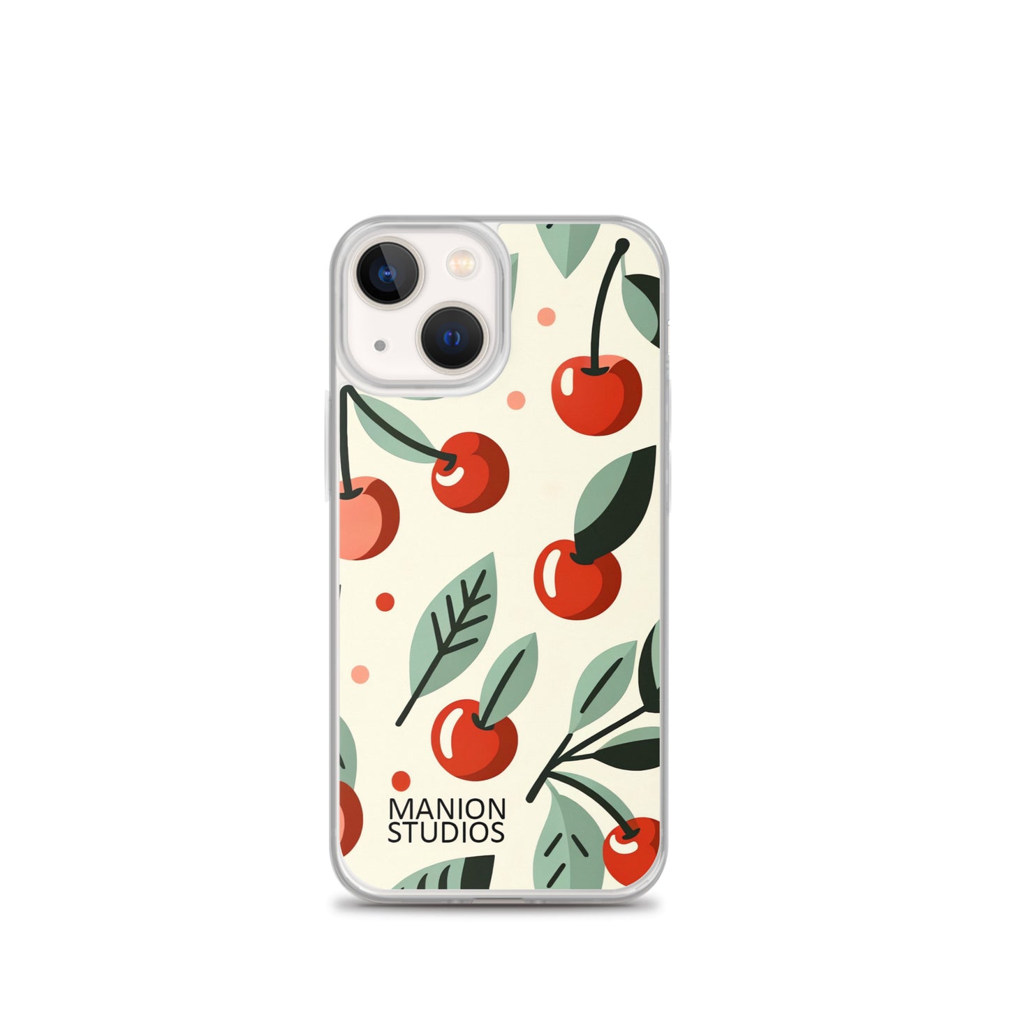 "Cherry Bliss" Manion Studios - Clear Case for iPhone®