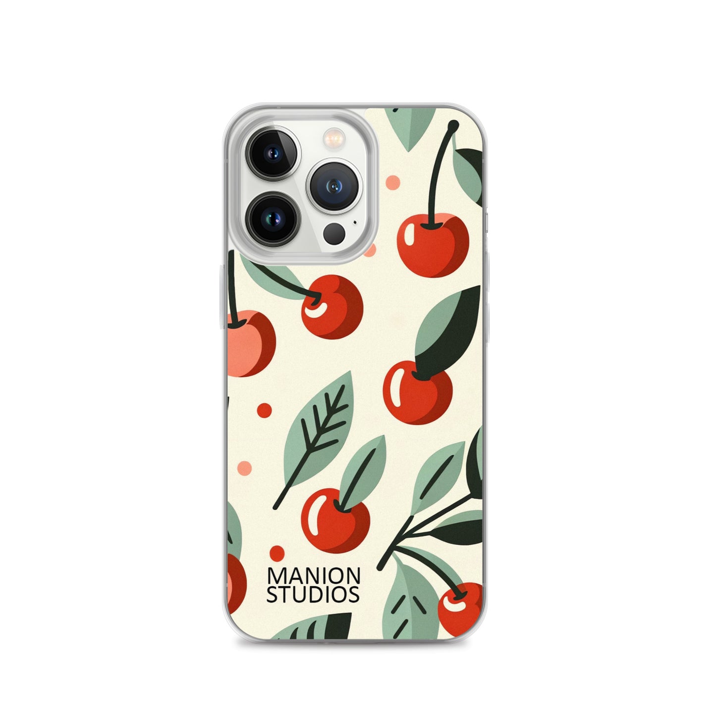 "Cherry Bliss" Manion Studios - Clear Case for iPhone®