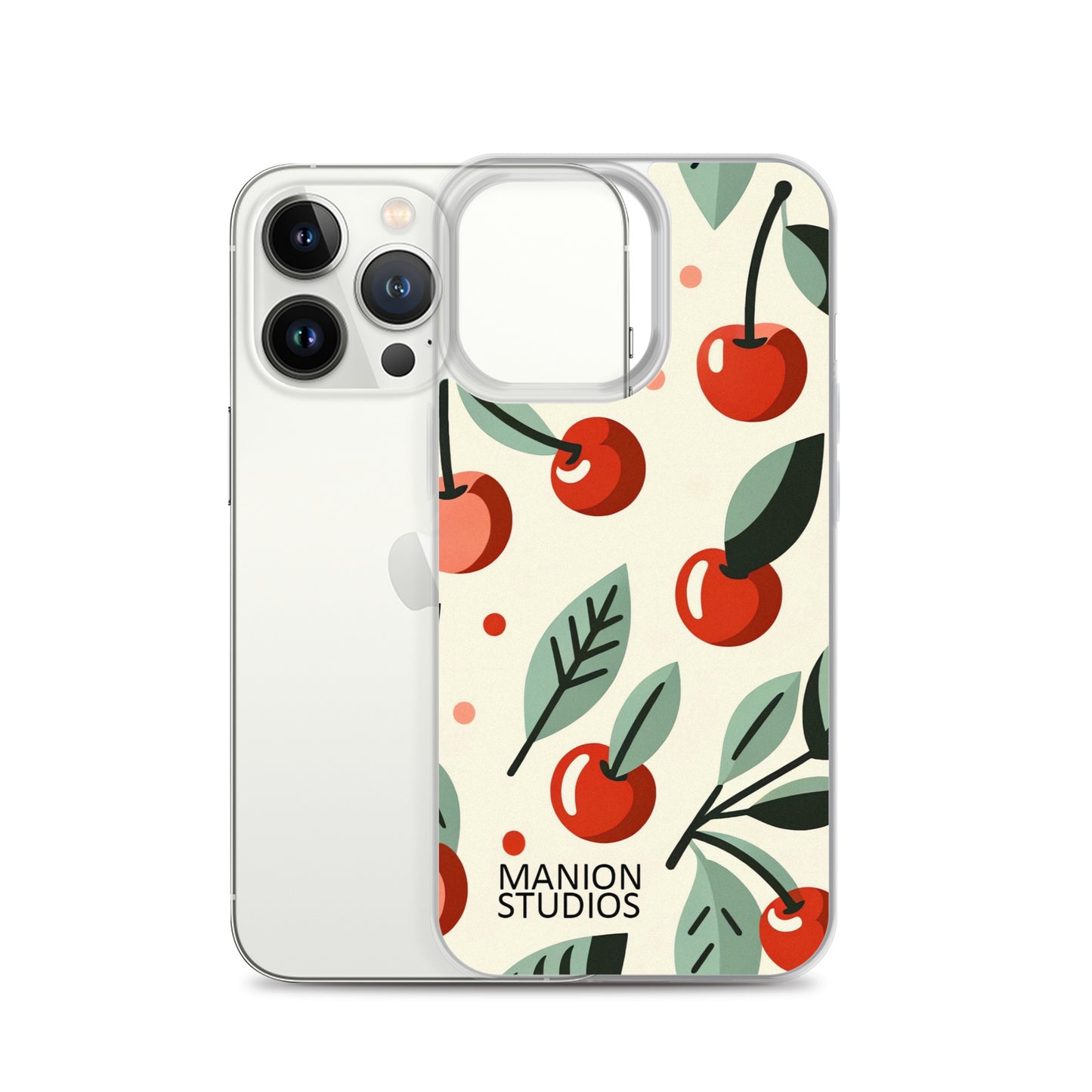 "Cherry Bliss" Manion Studios - Clear Case for iPhone®