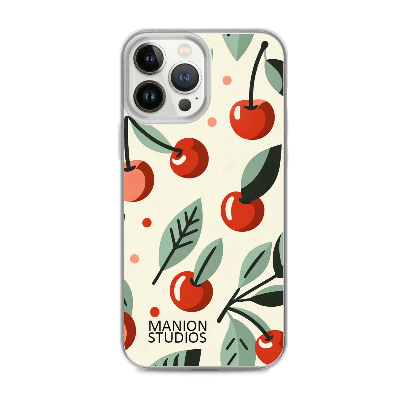 "Cherry Bliss" Manion Studios - Clear Case for iPhone®