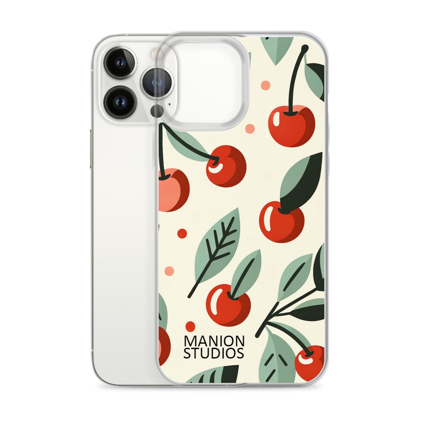 "Cherry Bliss" Manion Studios - Clear Case for iPhone®