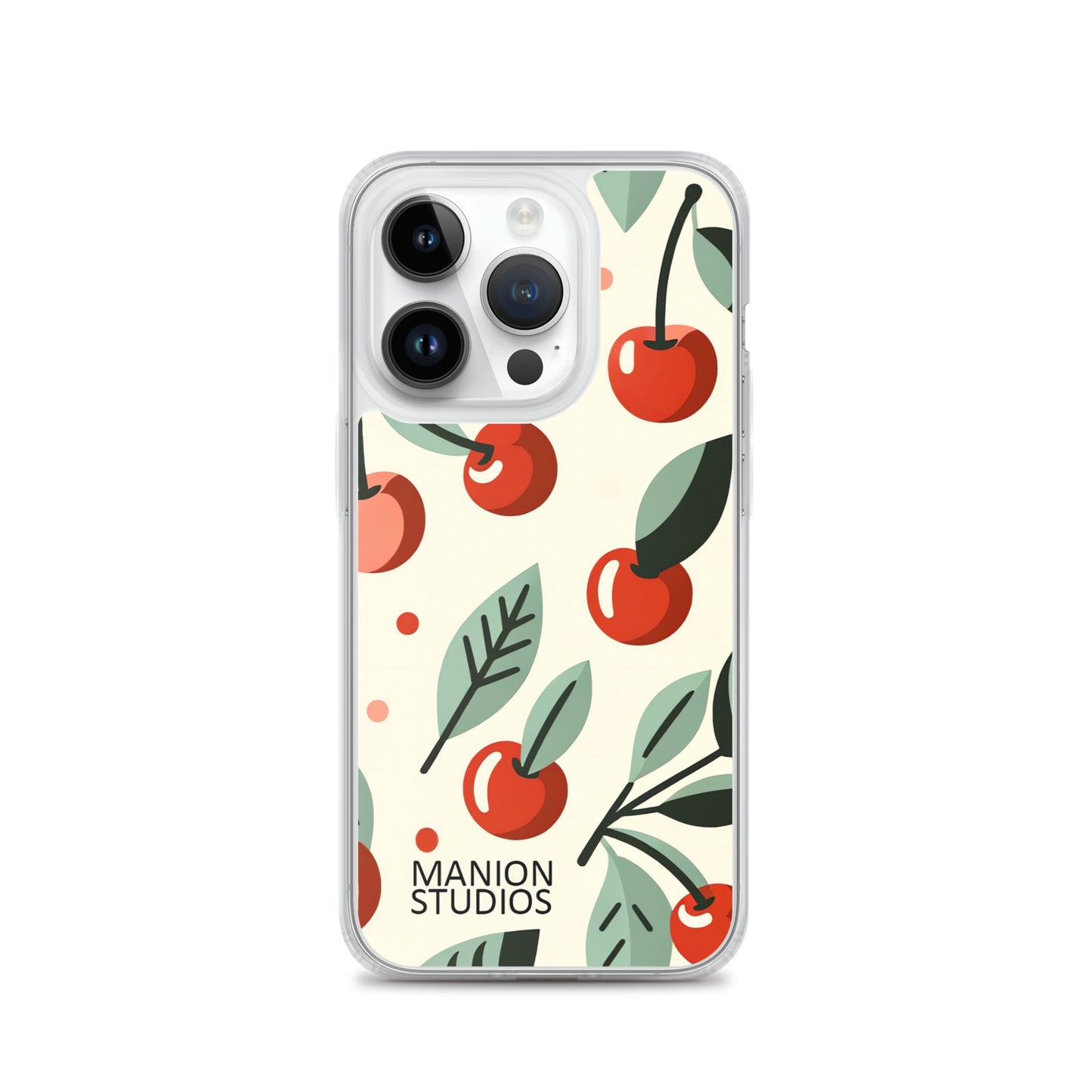"Cherry Bliss" Manion Studios - Clear Case for iPhone®