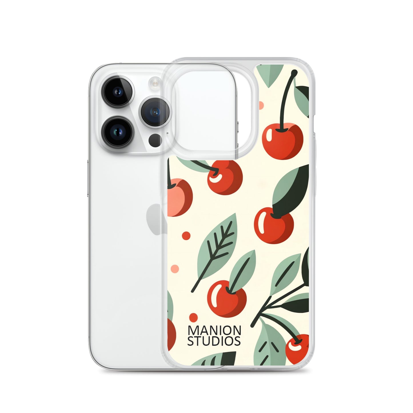 "Cherry Bliss" Manion Studios - Clear Case for iPhone®