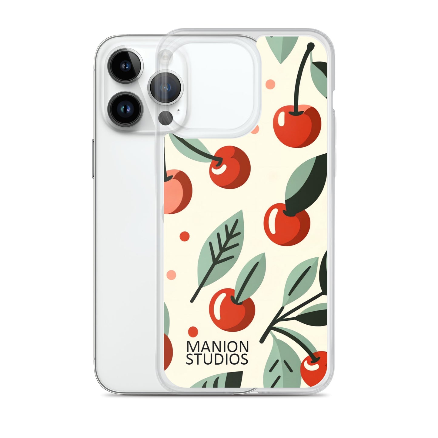 "Cherry Bliss" Manion Studios - Clear Case for iPhone®