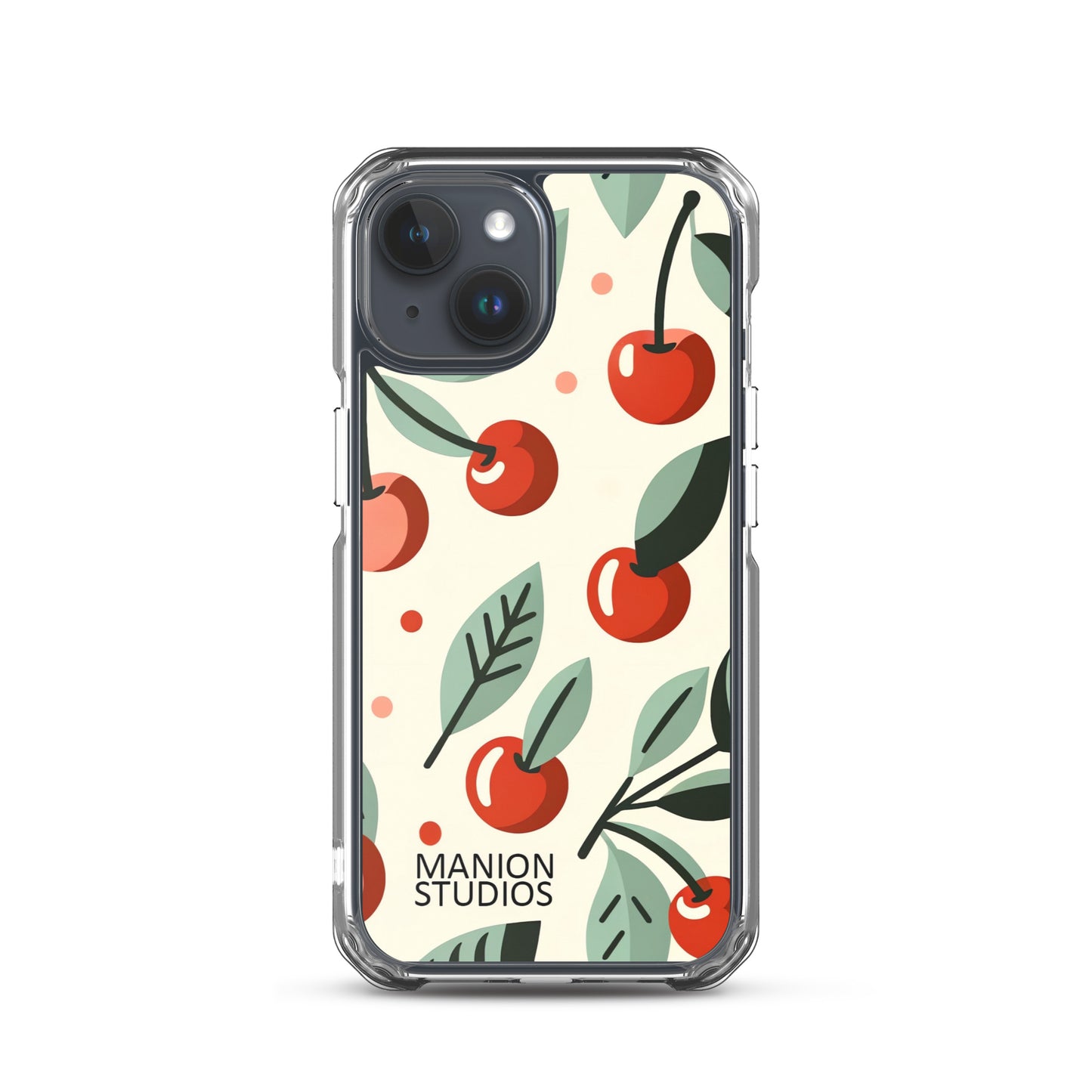"Cherry Bliss" Manion Studios - Clear Case for iPhone®