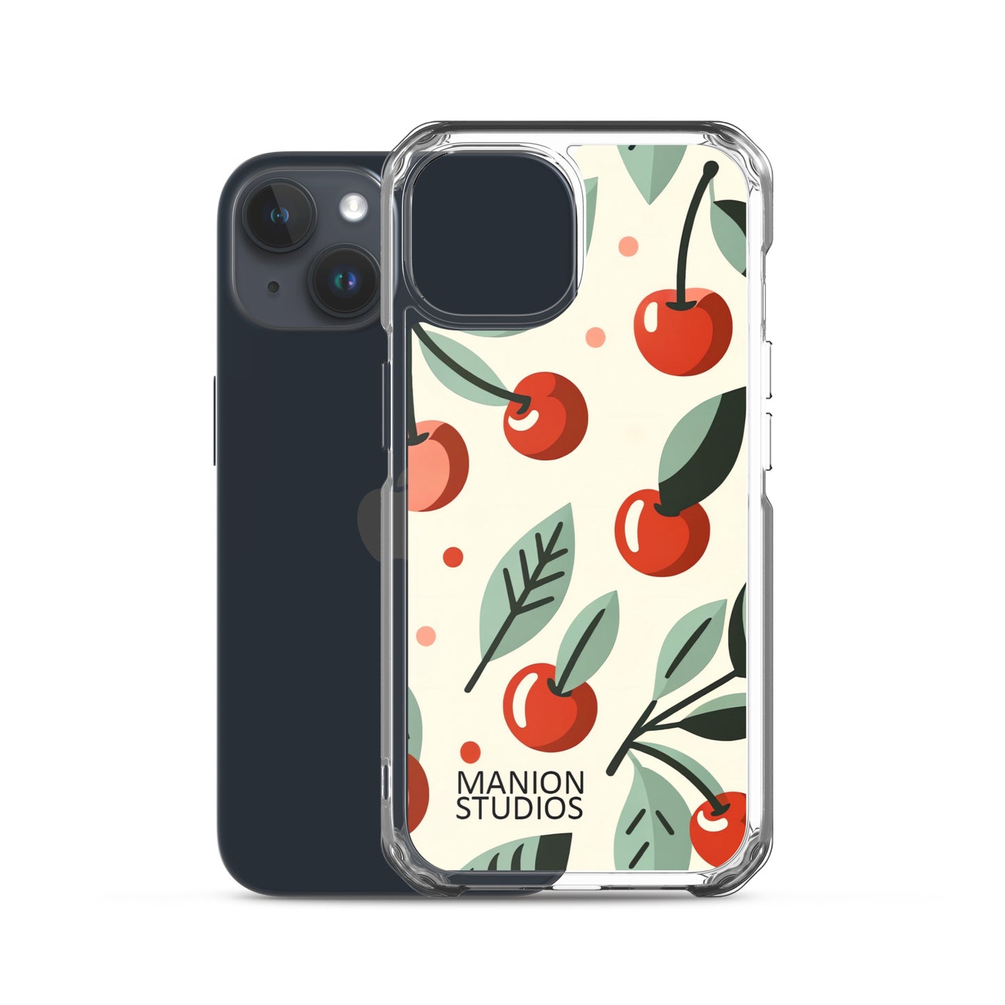 "Cherry Bliss" Manion Studios - Clear Case for iPhone®