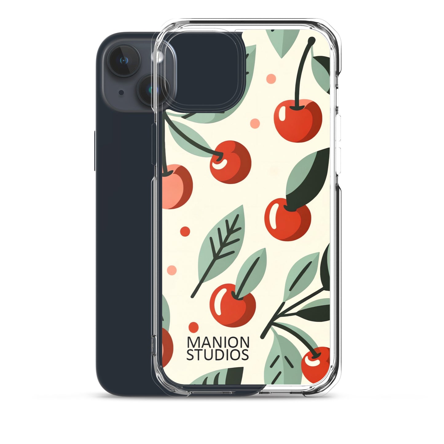 "Cherry Bliss" Manion Studios - Clear Case for iPhone®