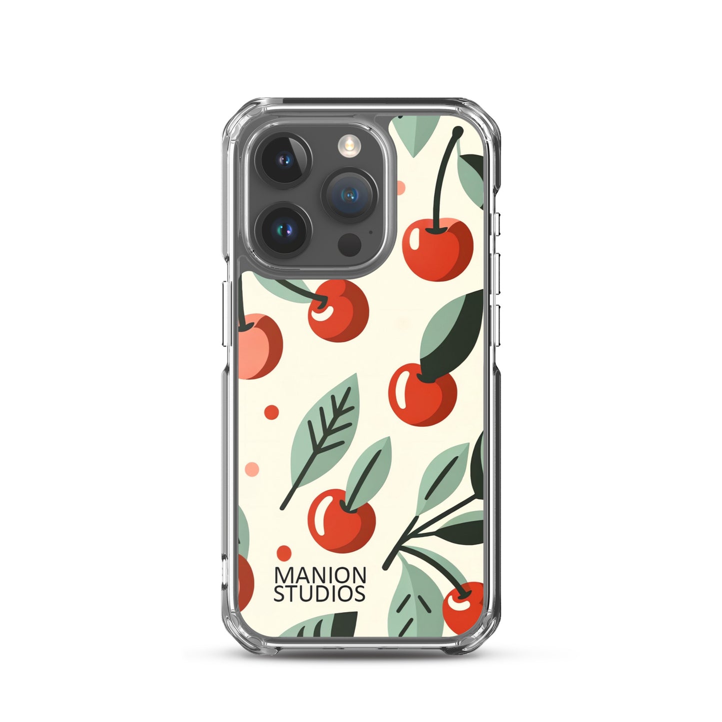"Cherry Bliss" Manion Studios - Clear Case for iPhone®