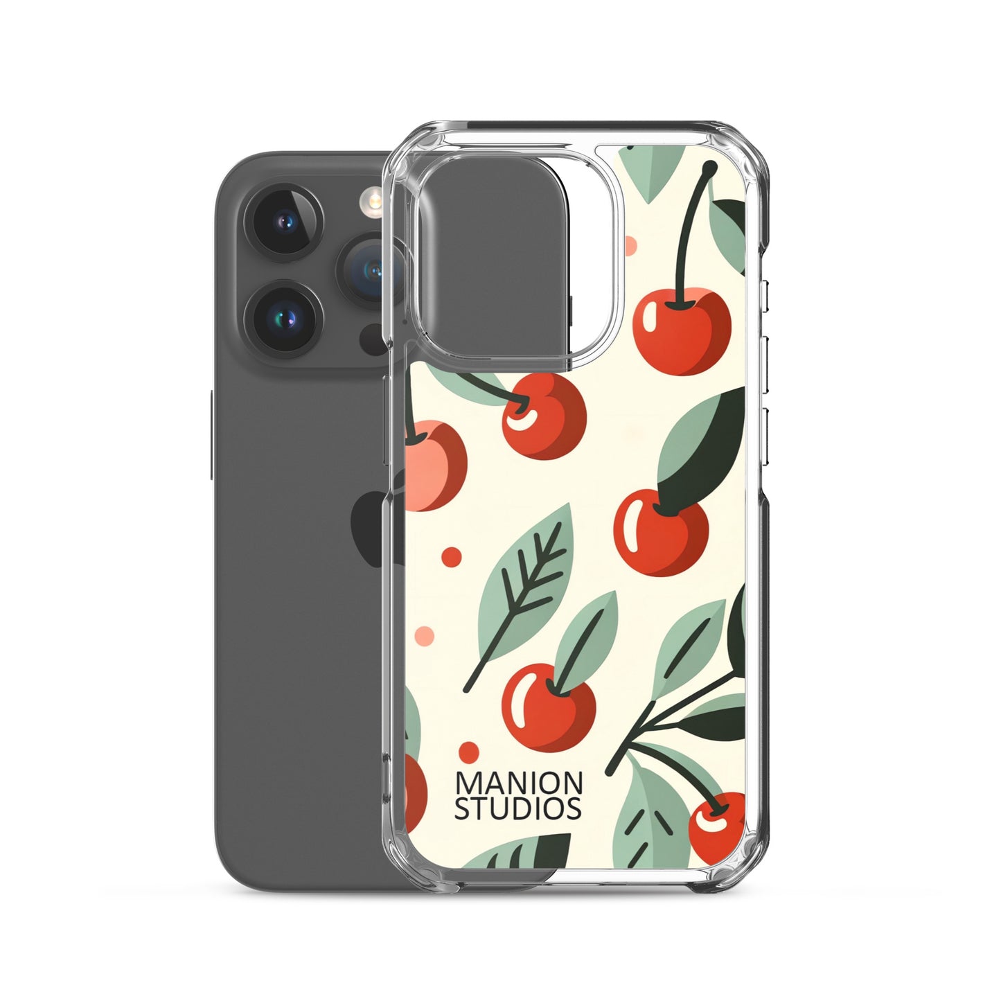 "Cherry Bliss" Manion Studios - Clear Case for iPhone®