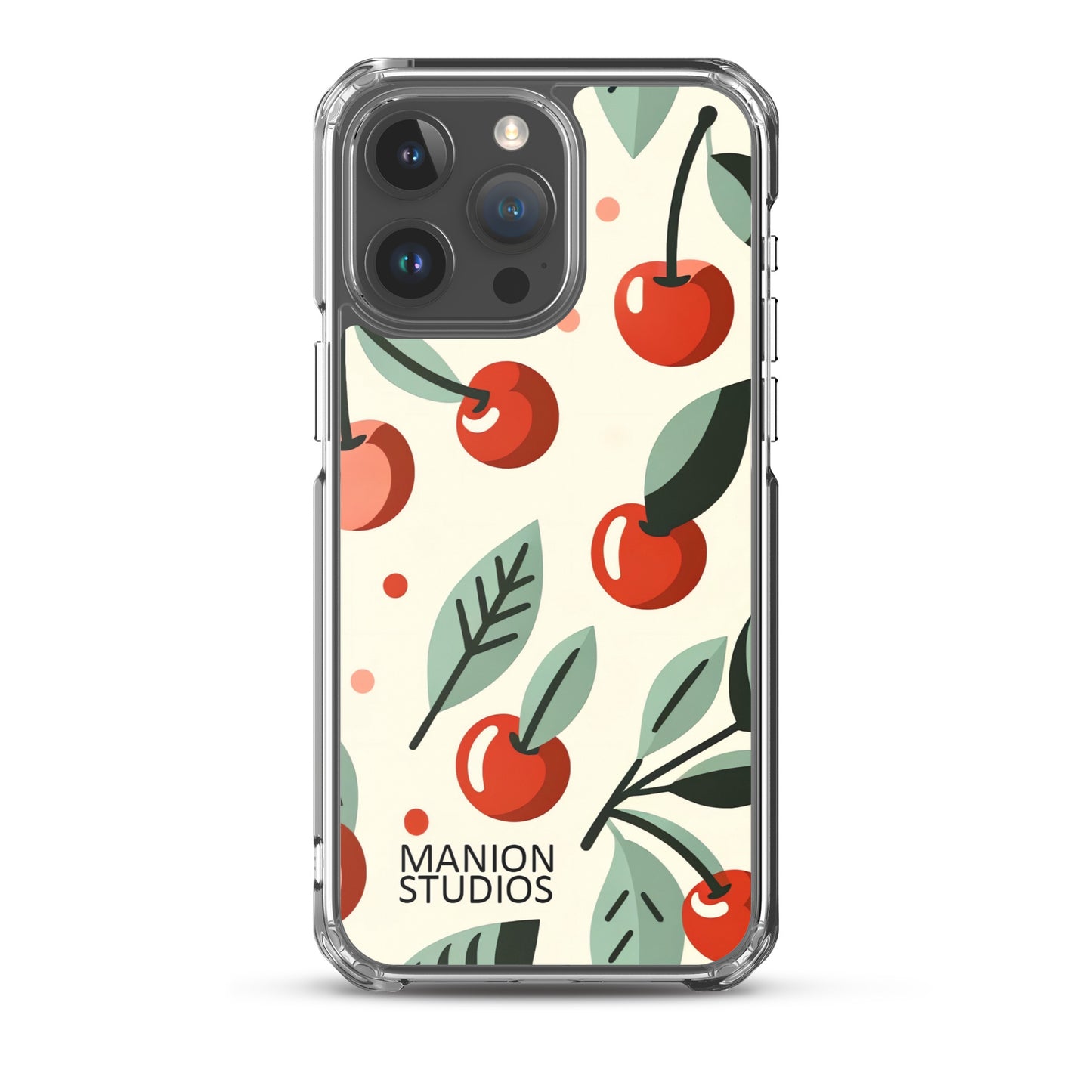"Cherry Bliss" Manion Studios - Clear Case for iPhone®