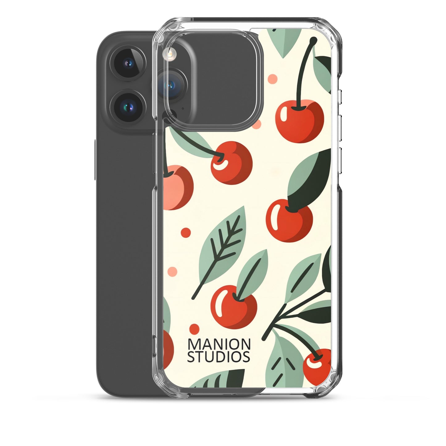 "Cherry Bliss" Manion Studios - Clear Case for iPhone®