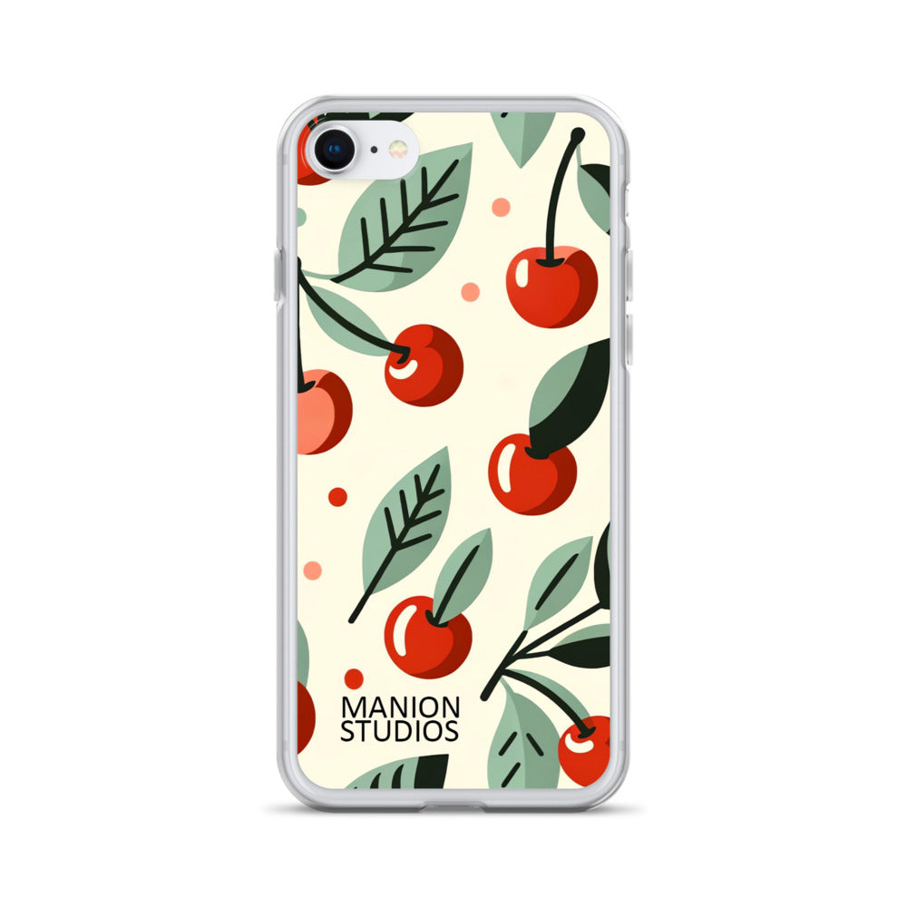 "Cherry Bliss" Manion Studios - Clear Case for iPhone®