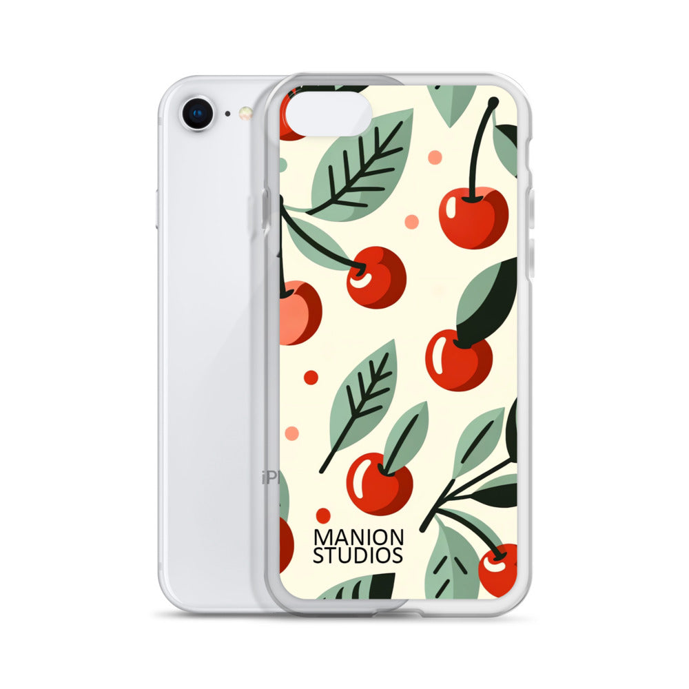 "Cherry Bliss" Manion Studios - Clear Case for iPhone®