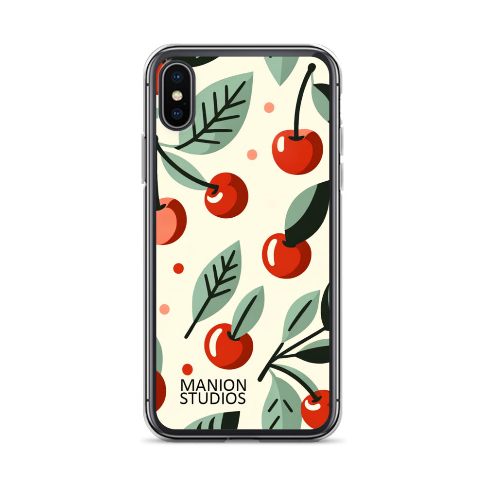 "Cherry Bliss" Manion Studios - Clear Case for iPhone®