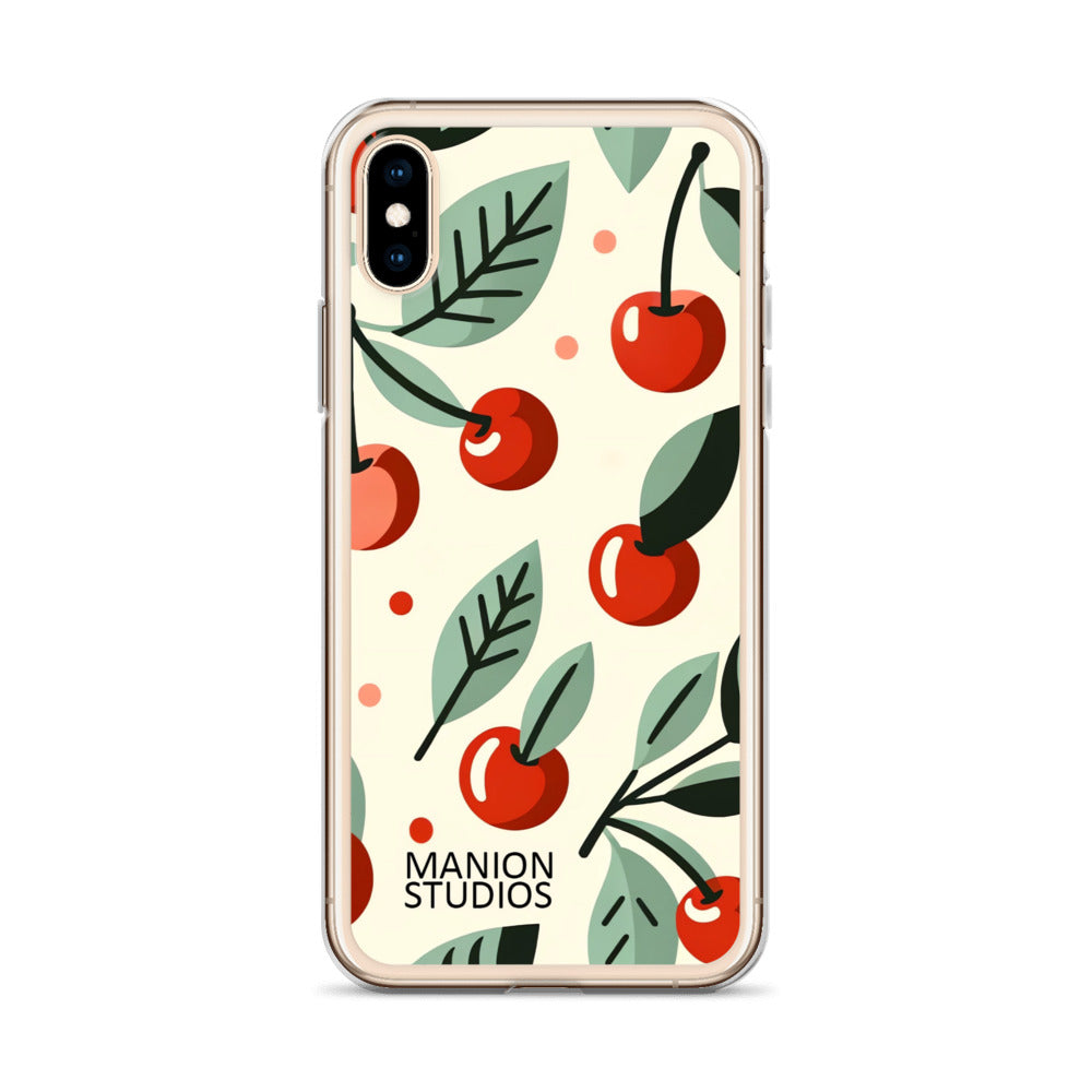 "Cherry Bliss" Manion Studios - Clear Case for iPhone®