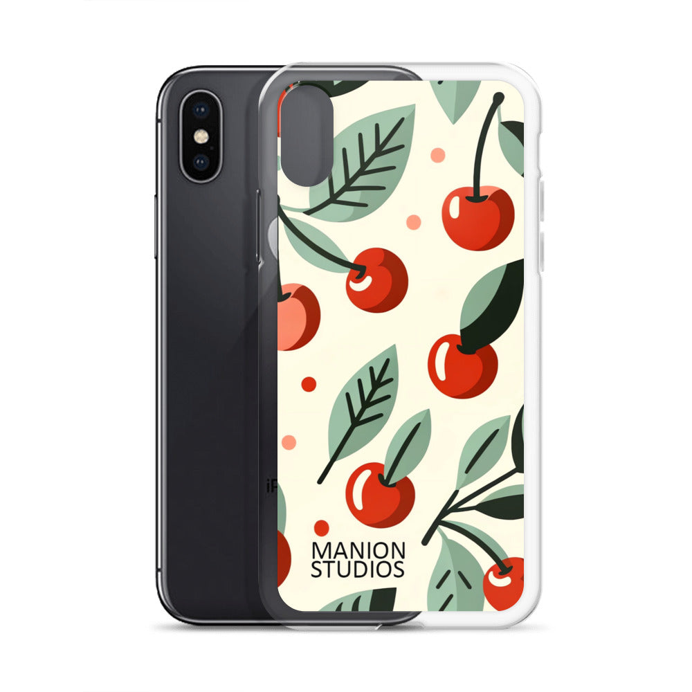 "Cherry Bliss" Manion Studios - Clear Case for iPhone®