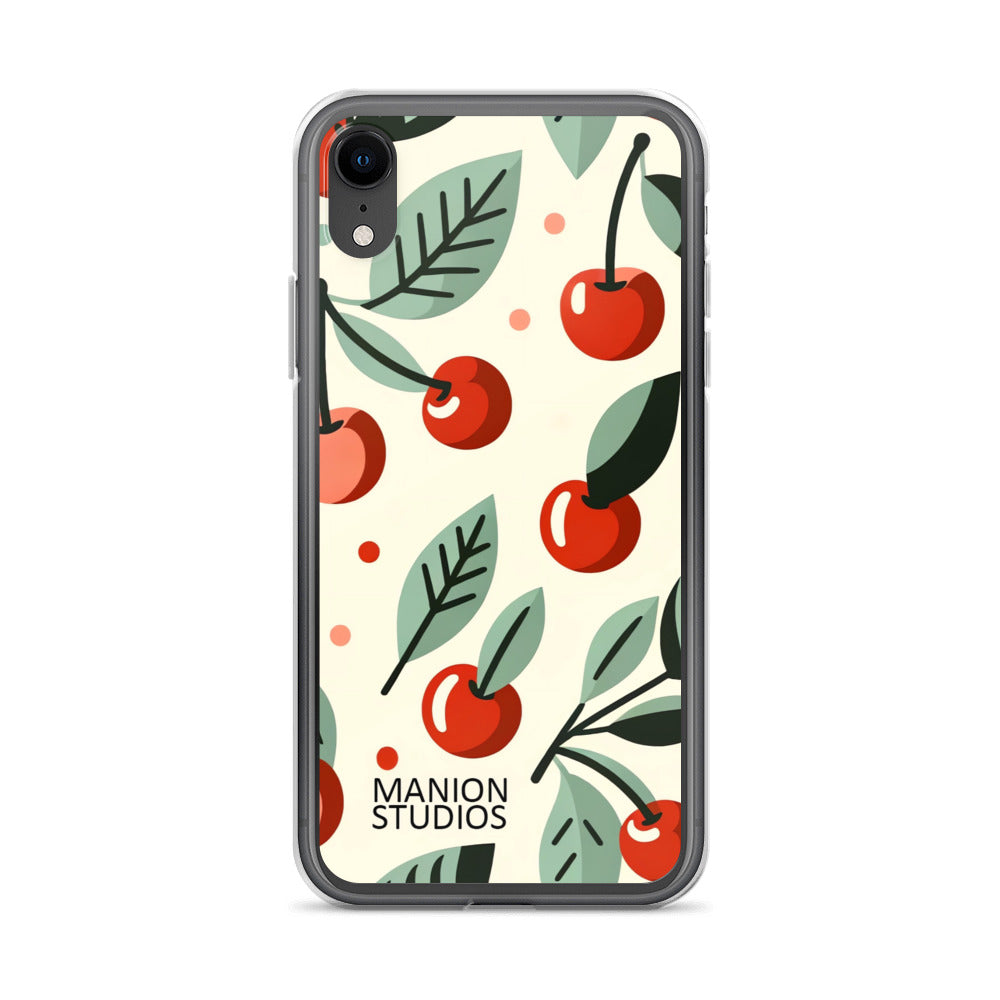 "Cherry Bliss" Manion Studios - Clear Case for iPhone®