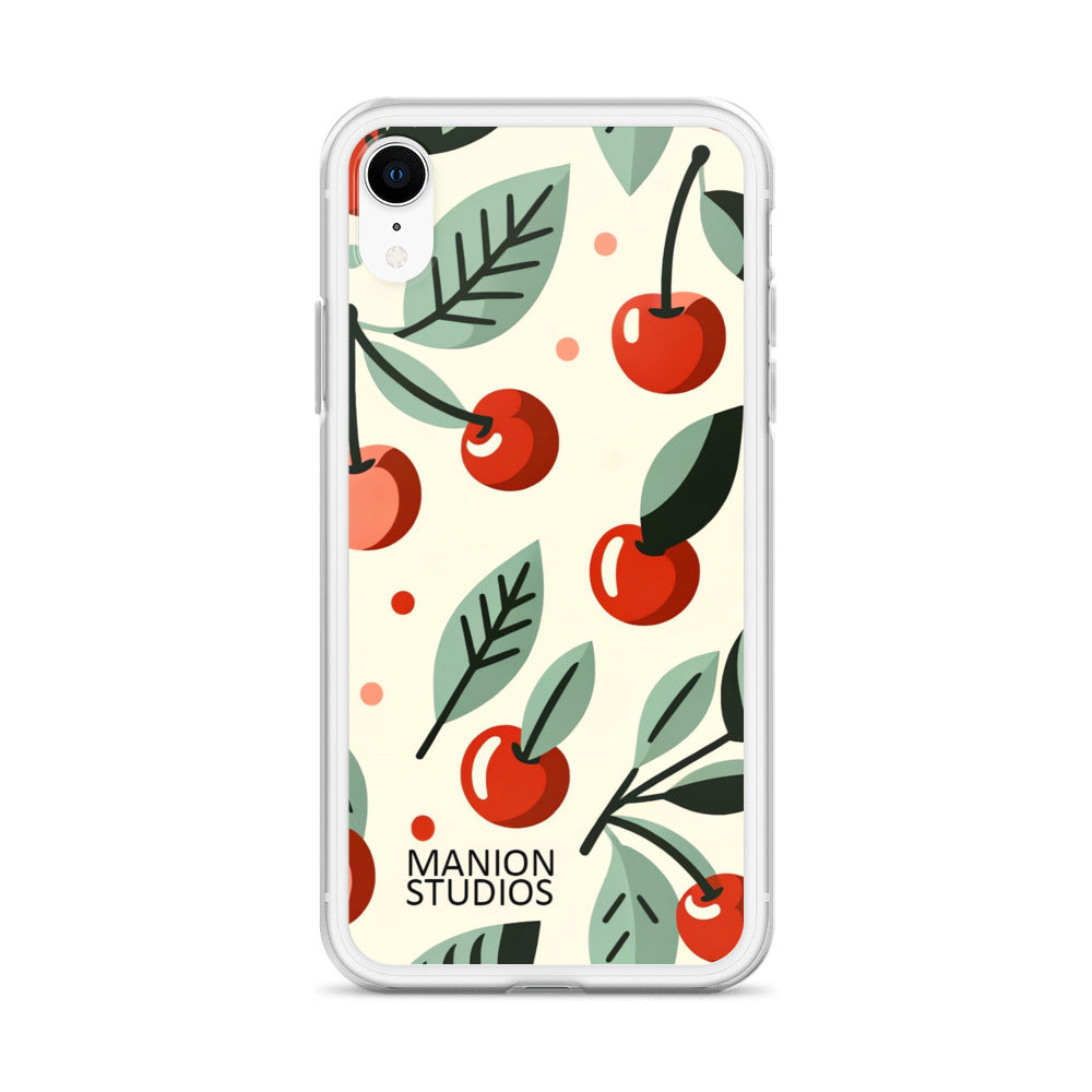 "Cherry Bliss" Manion Studios - Clear Case for iPhone®