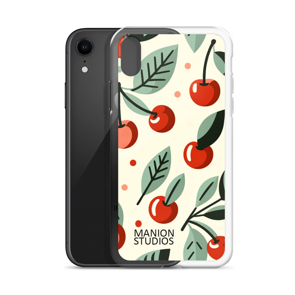 "Cherry Bliss" Manion Studios - Clear Case for iPhone®