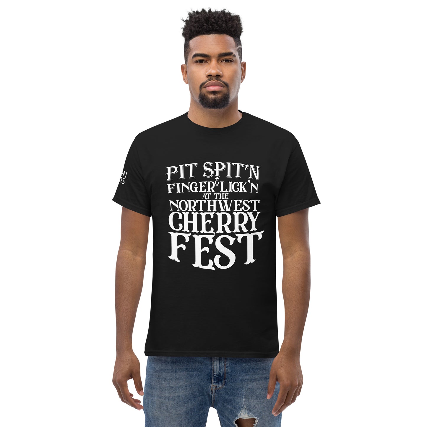 "Pit Spit'n" Manion Studios - Men's classic tee - dark