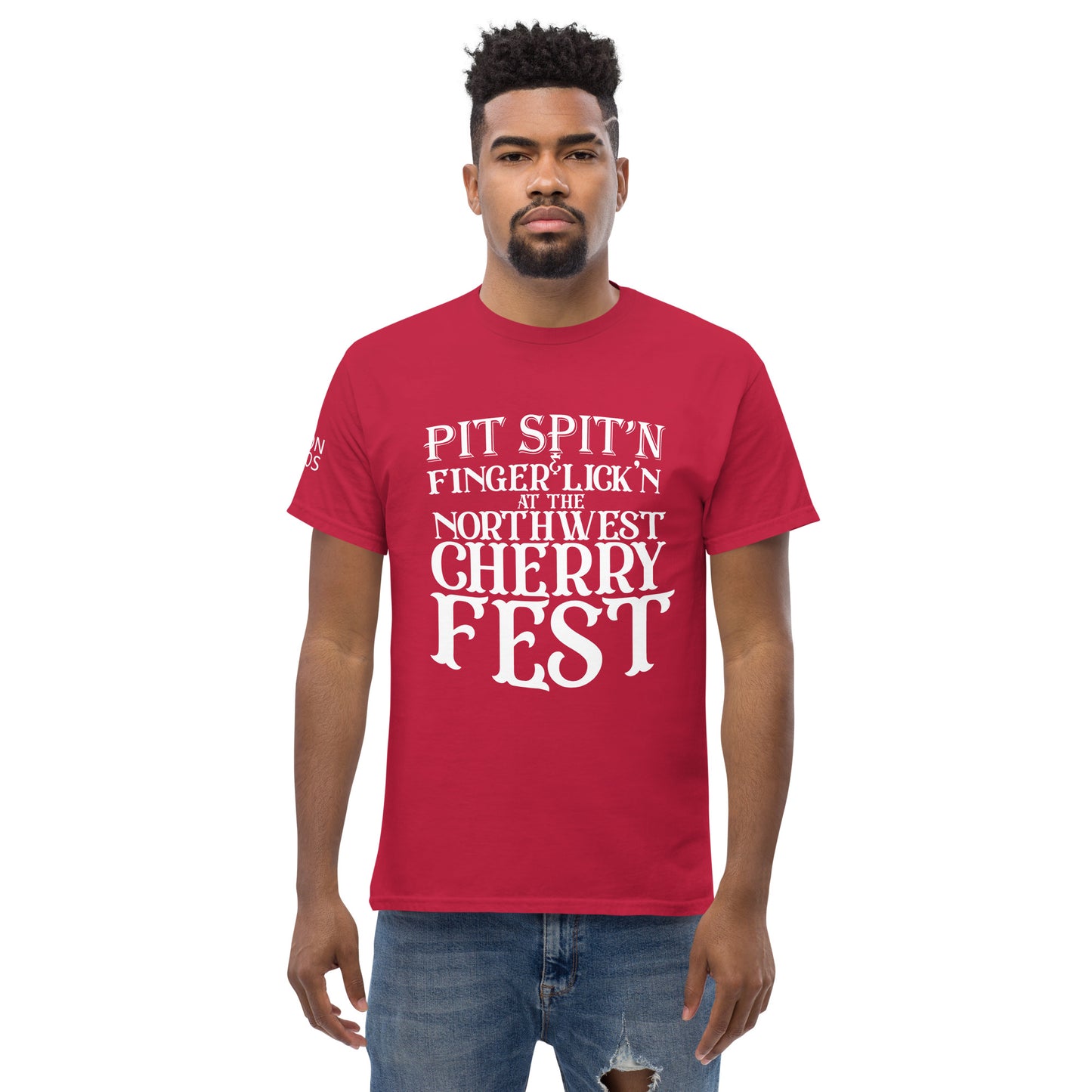 "Pit Spit'n" Manion Studios - Men's classic tee - dark
