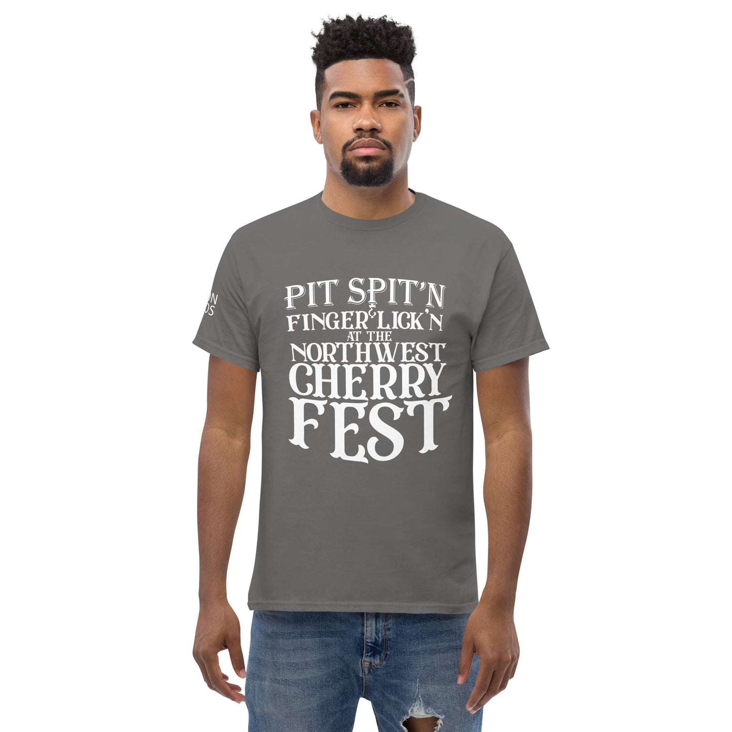 "Pit Spit'n" Manion Studios - Men's classic tee - dark