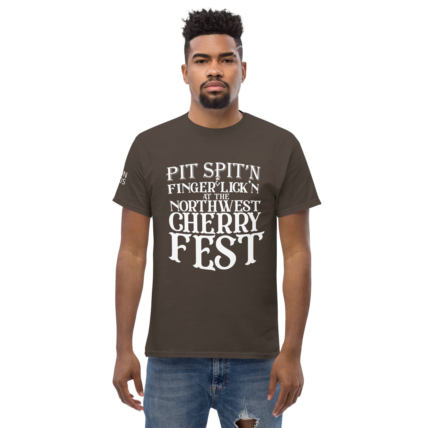 "Pit Spit'n" Manion Studios - Men's classic tee - dark