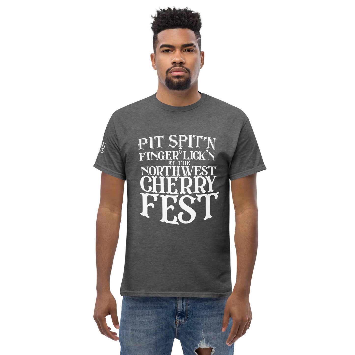 "Pit Spit'n" Manion Studios - Men's classic tee - dark