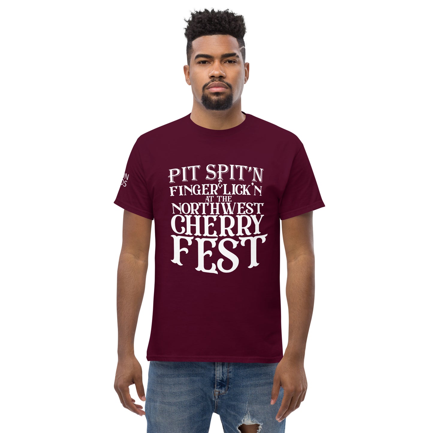 "Pit Spit'n" Manion Studios - Men's classic tee - dark