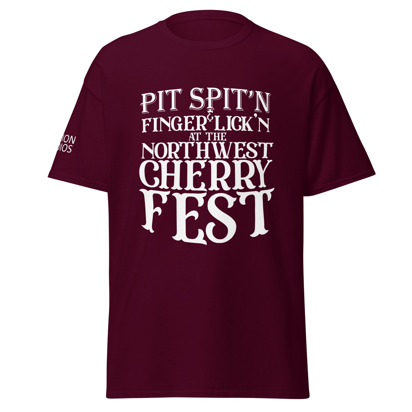 "Pit Spit'n" Manion Studios - Men's classic tee - dark