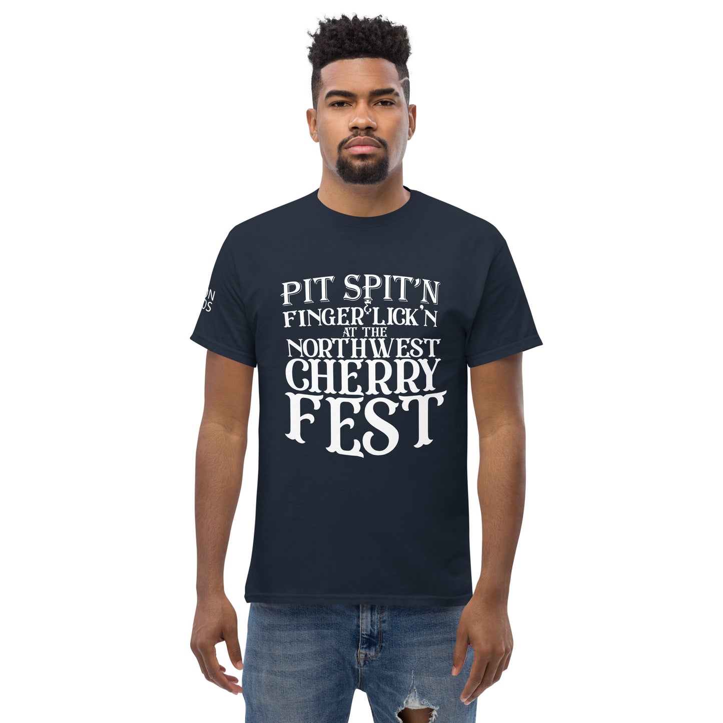 "Pit Spit'n" Manion Studios - Men's classic tee - dark