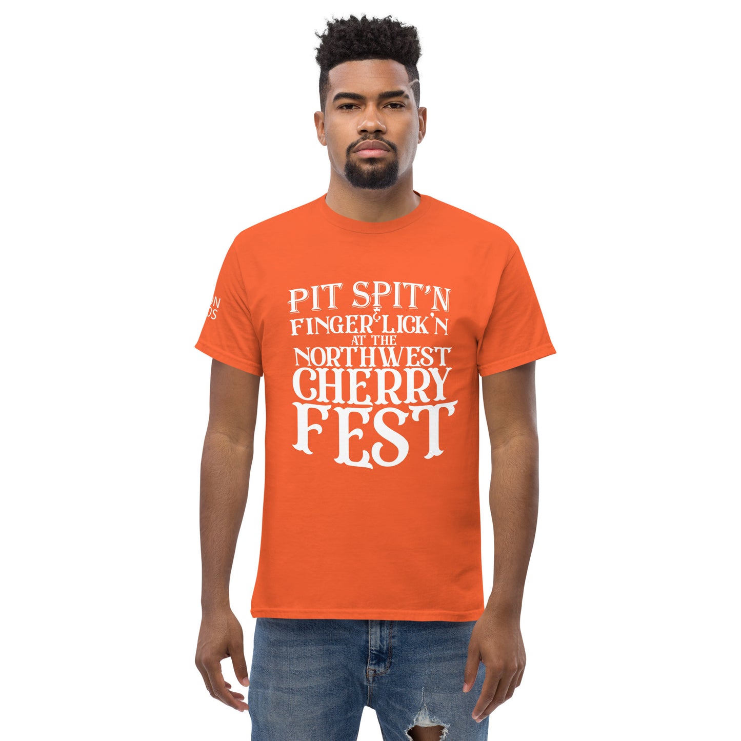 "Pit Spit'n" Manion Studios - Men's classic tee - dark