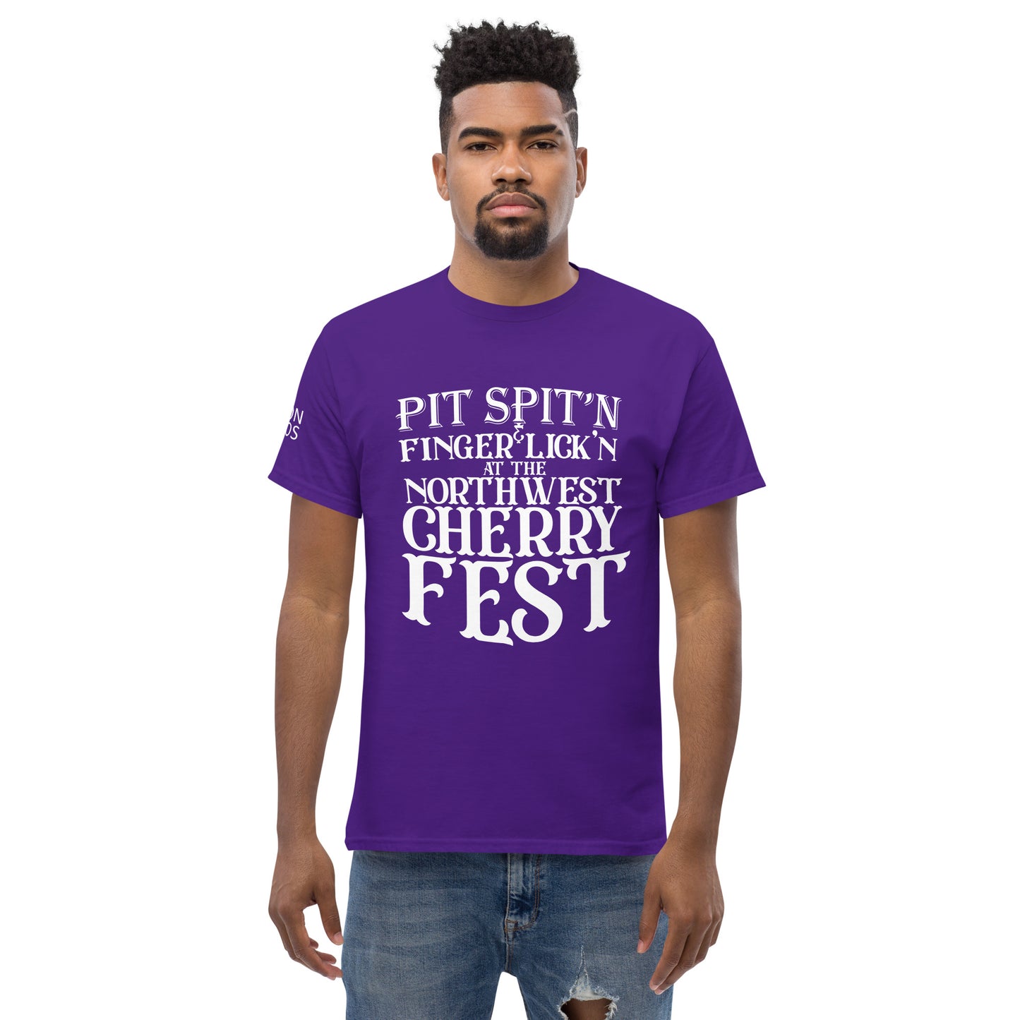 "Pit Spit'n" Manion Studios - Men's classic tee - dark