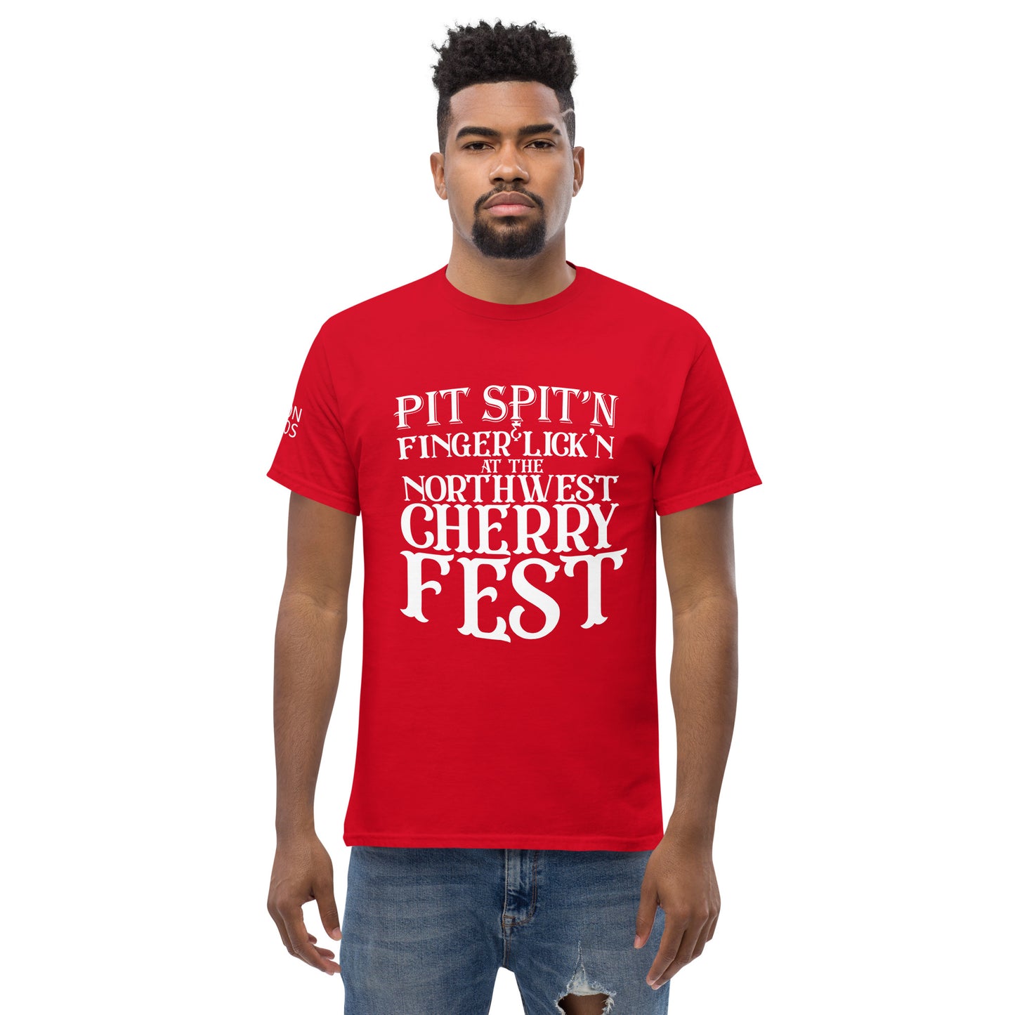 "Pit Spit'n" Manion Studios - Men's classic tee - dark