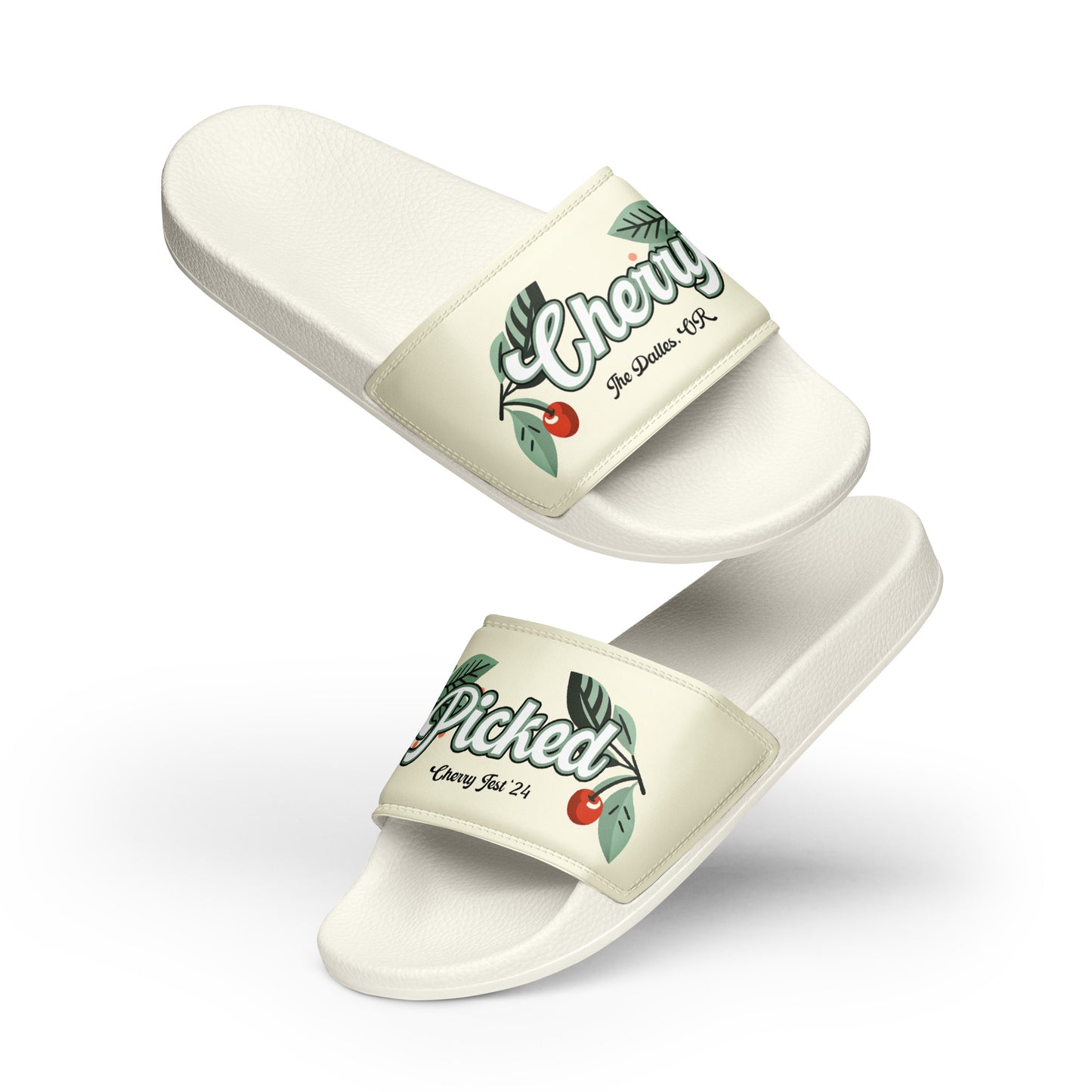 "Cherry Picked, Cherry Fest" Manion Studios - Men’s slides