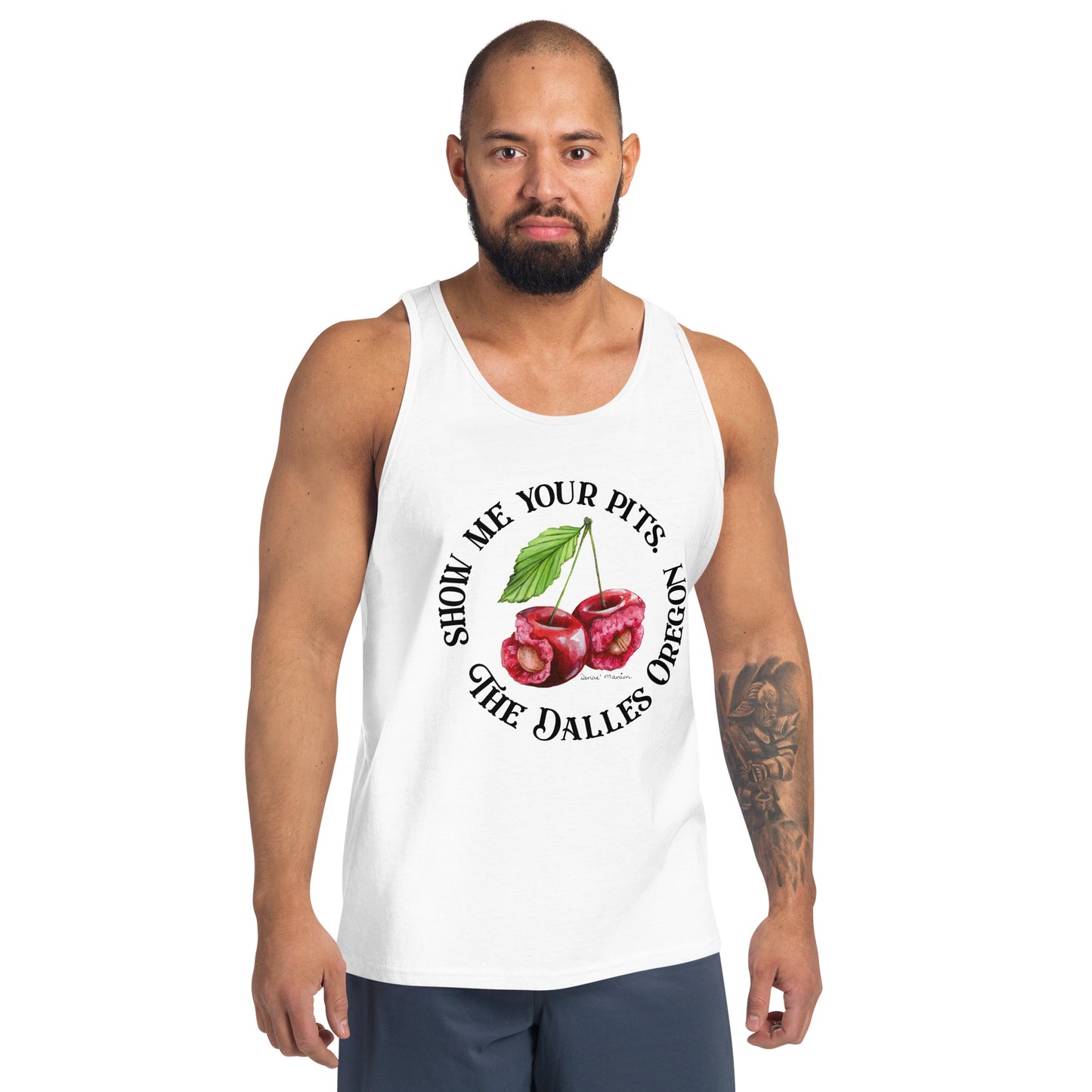 "Show me your pits, The Dalles" Manion Studios - Men's Tank Top