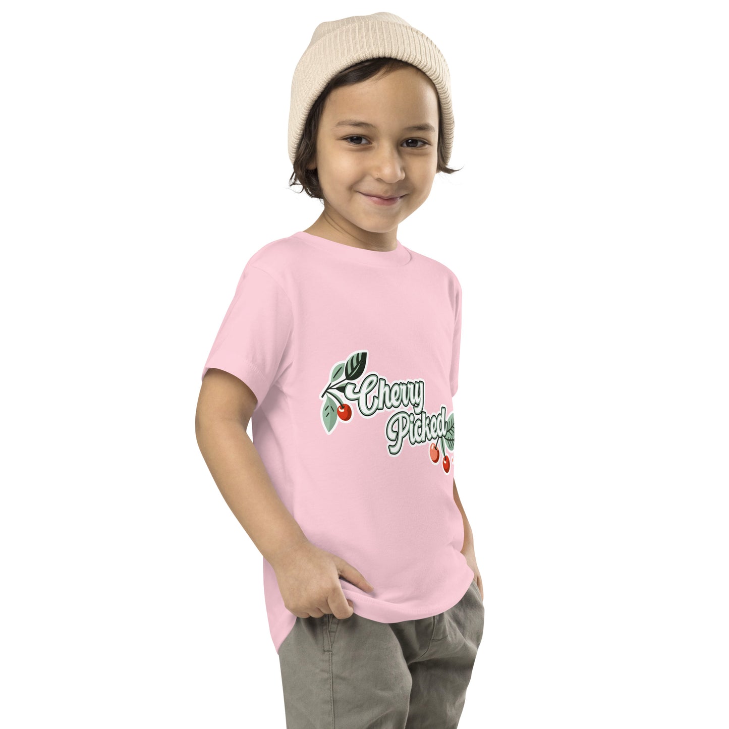 "Cherry Picked" Manion Studios Toddler Short Sleeve Tee