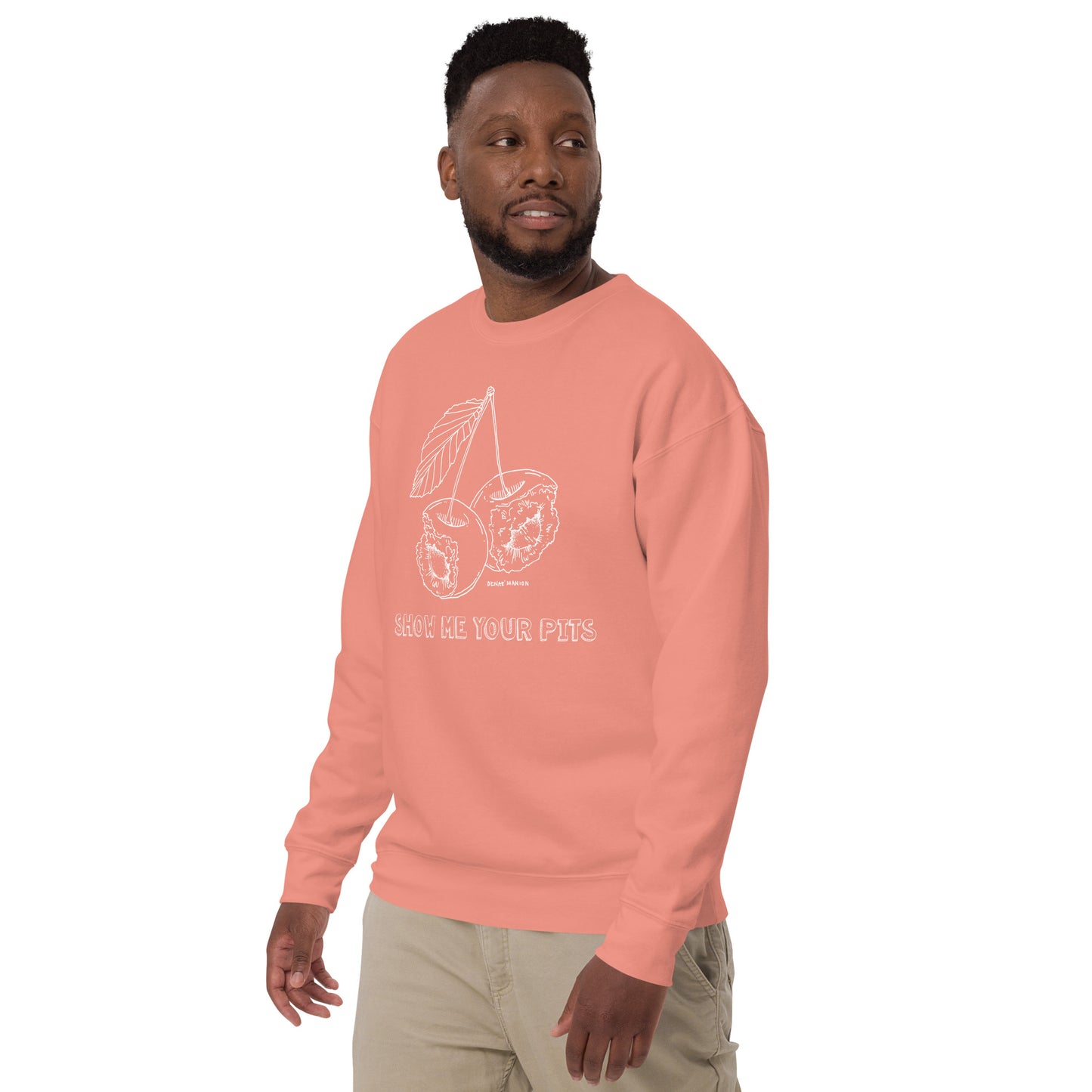 "Show me your pits" Manion Studios - Unisex Premium Sweatshirt