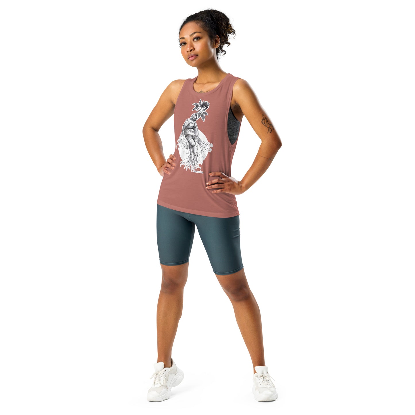 "Ginger Curves" Denae Manion - Ladies’ Muscle Tank