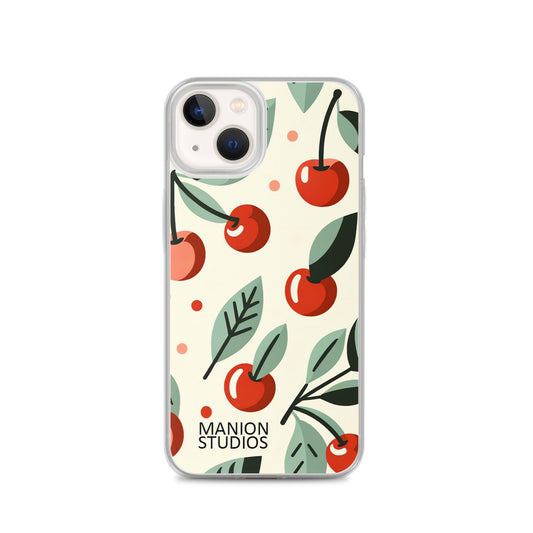 "Cherry Bliss" Manion Studios - Clear Case for iPhone®